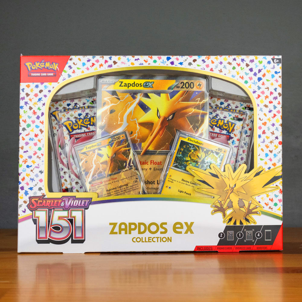Pokemon 151 Zapdos Ex Collection