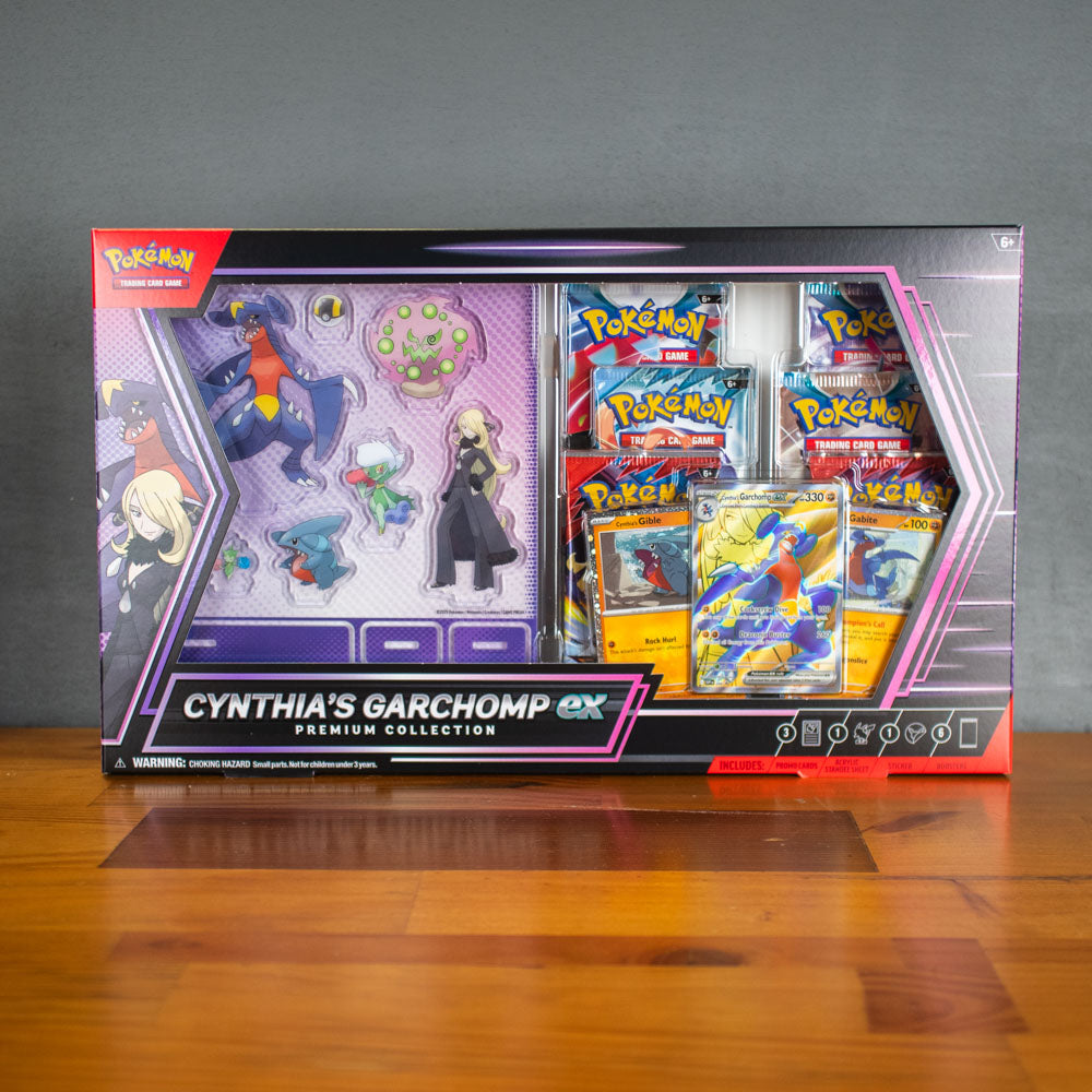 Pokemon Cynthia's Garchomp ex Premium Collection