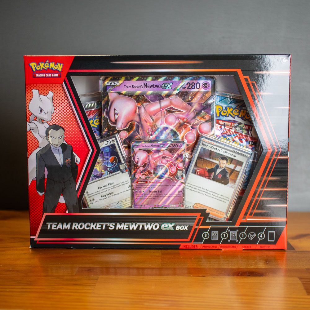 Pokemon Team Rocket's Mewtwo Ex Box