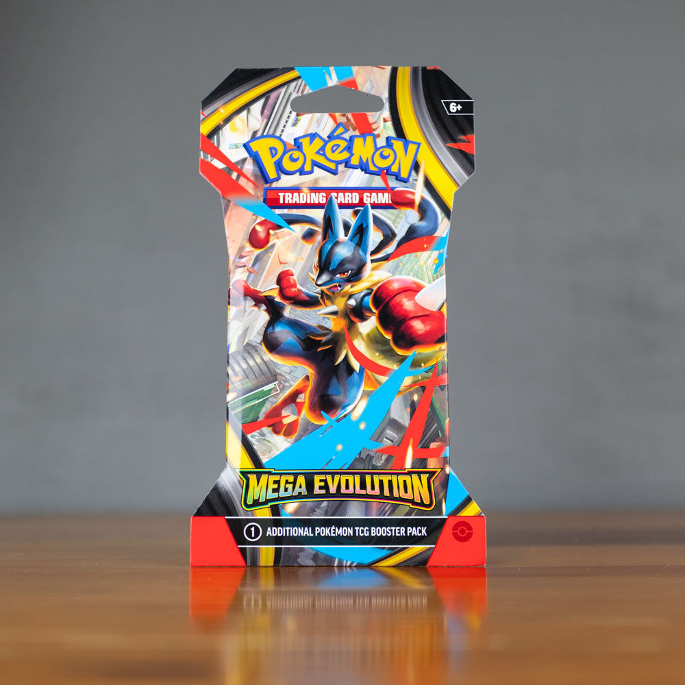 Pokemon Mega Evolution Sleeved Booster Pack Reformed Poke Lab Pokemon Mega Evolution Sleeved Booster Pack Reformed Poke Lab
