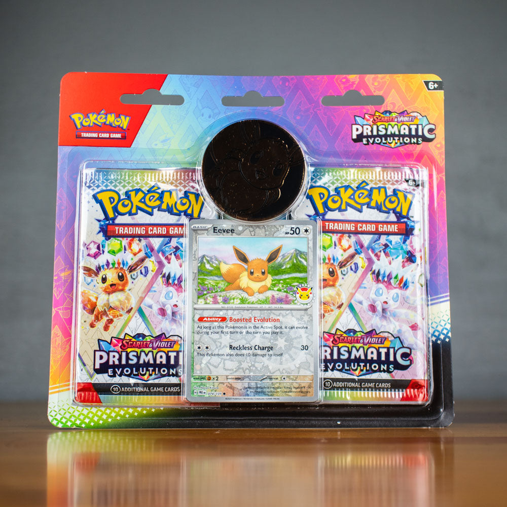 Pokemon Prismatic Evolutions 2 Pack Blister