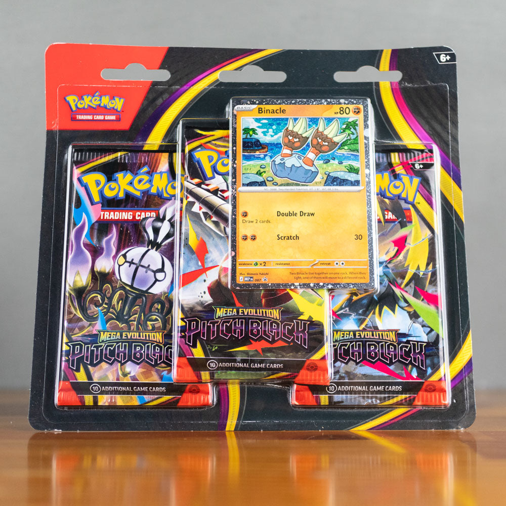 Pokemon Pitch Black 3-Pack Blister – Reformed Poke Lab