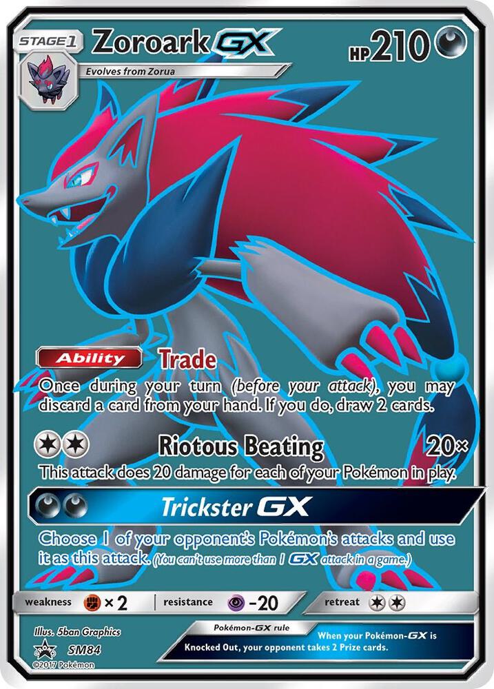 Zoroark GX SM84 NM