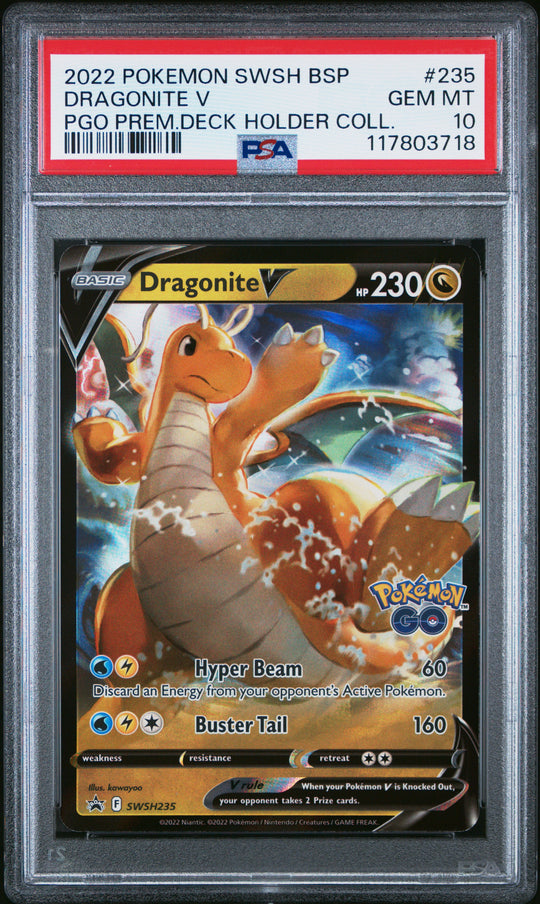 Dragonite V 235 PSA 10