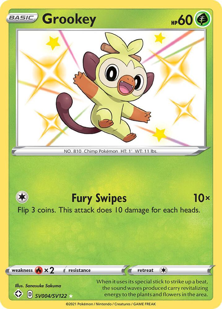 Grookey SV004/SV122 NM
