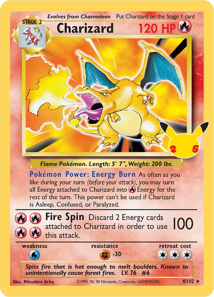 Charizard 4/102 NM