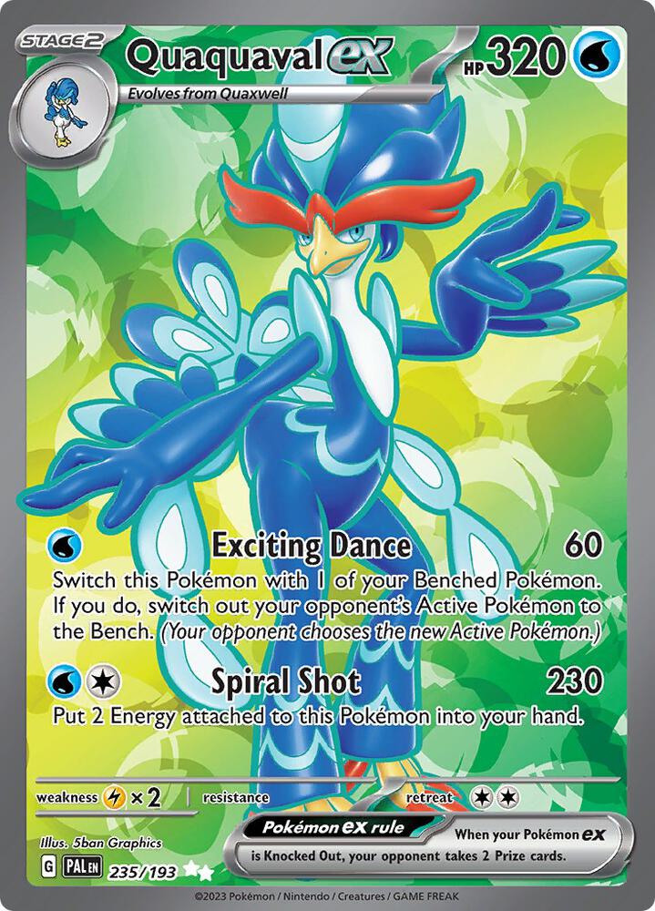 Quaquaval ex 235/193 NM PAL