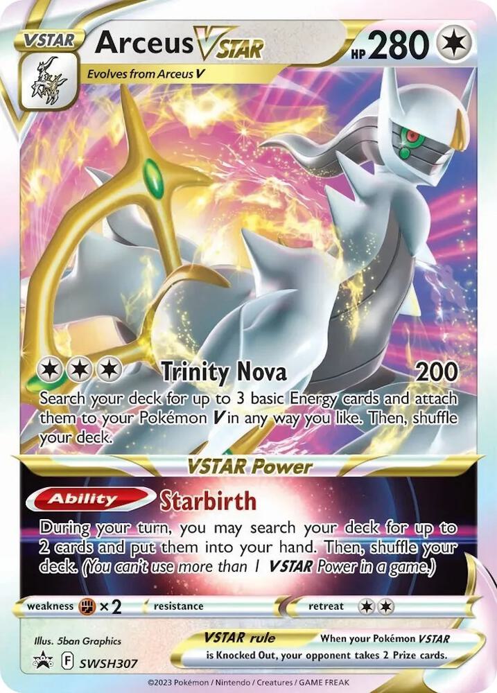 Arceus VSTAR SWSH307 NM