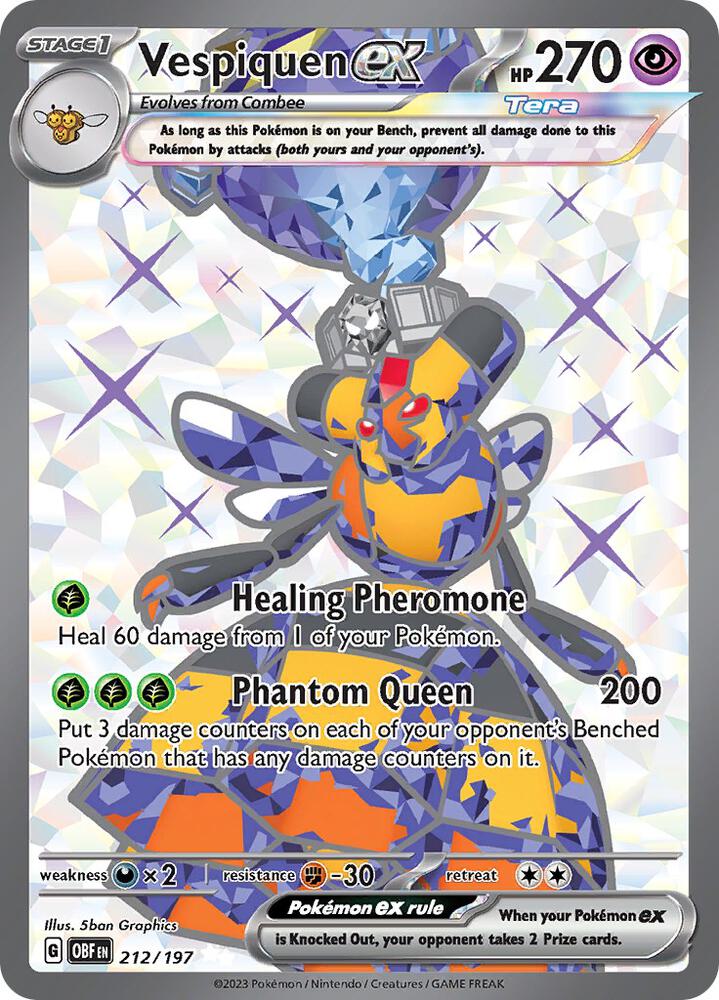 Vespiquen ex 212/197 NM