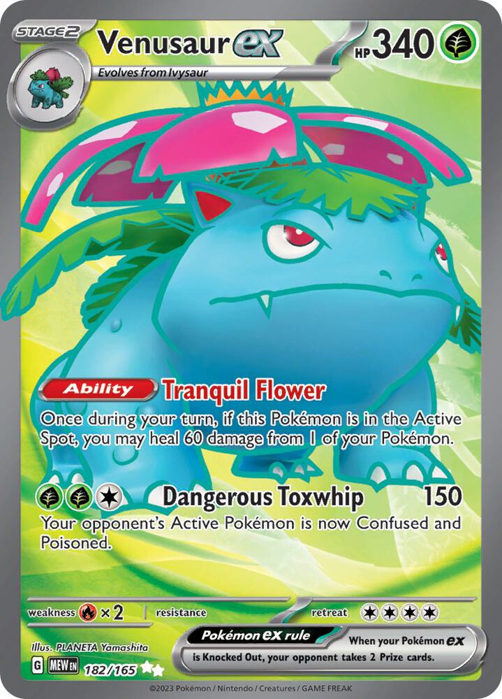 Venusaur ex 182/165 NM