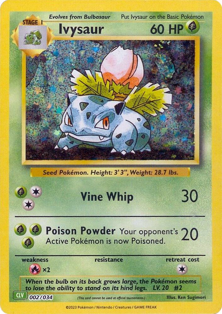 Ivysaur 002/034 NM