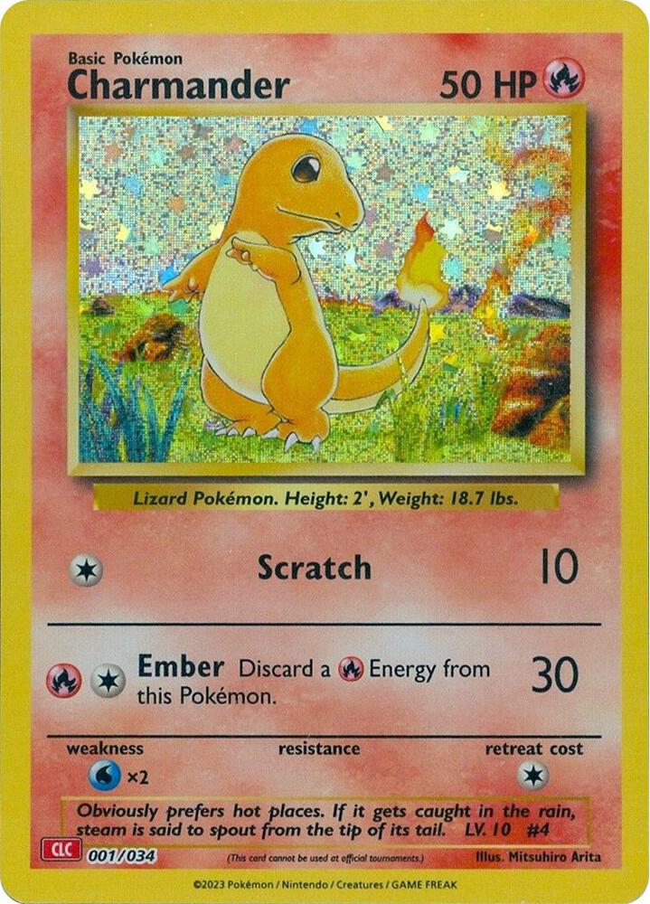 Charmander 001/034 NM