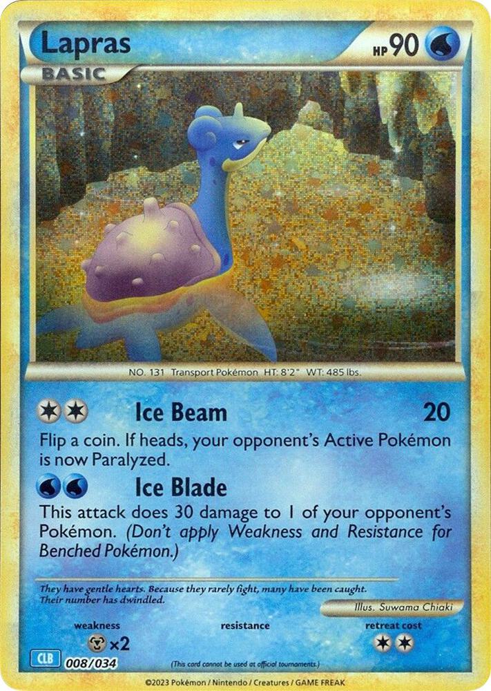 Lapras 008/034 NM