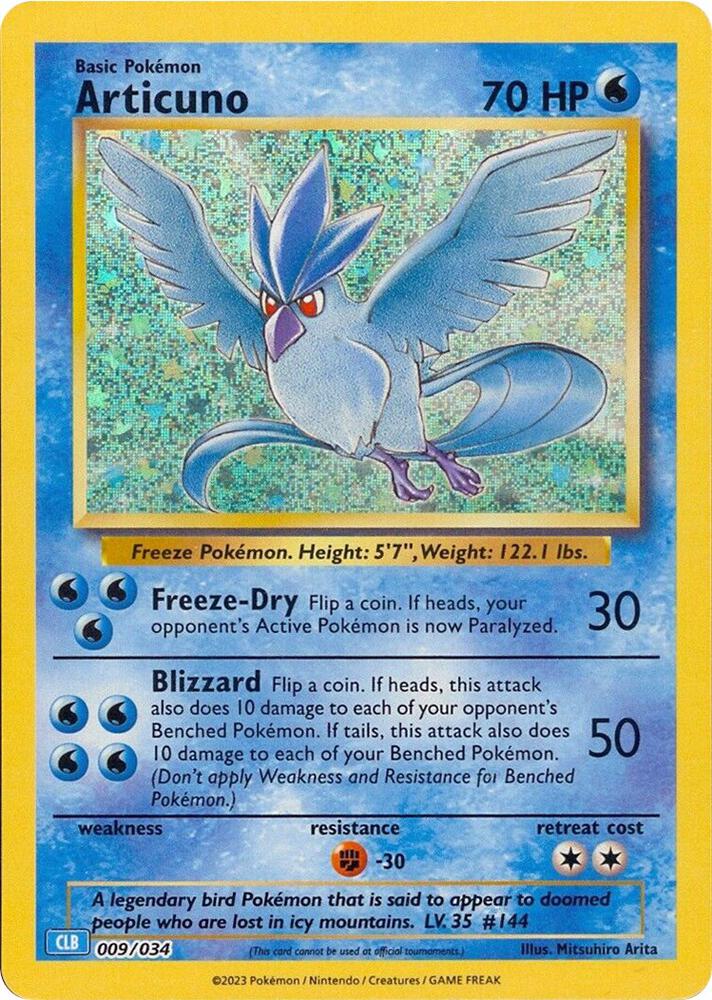 Articuno 009/034 NM