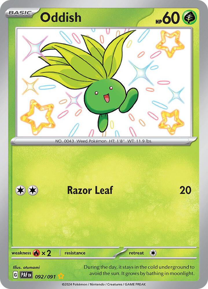 Oddish 092/091 NM