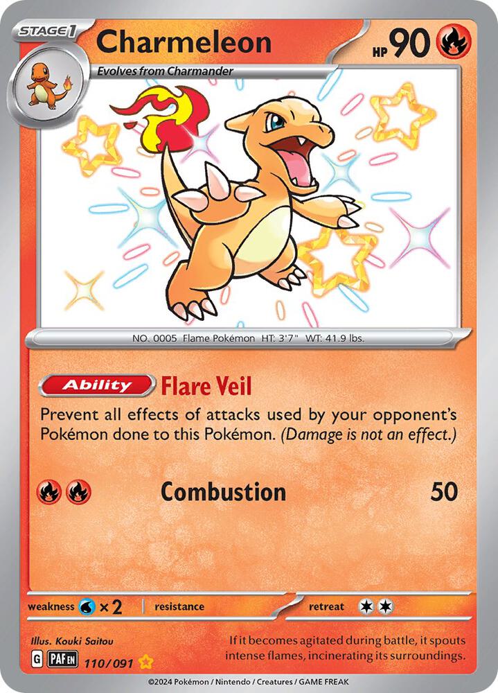 Charmeleon 110/091 NM