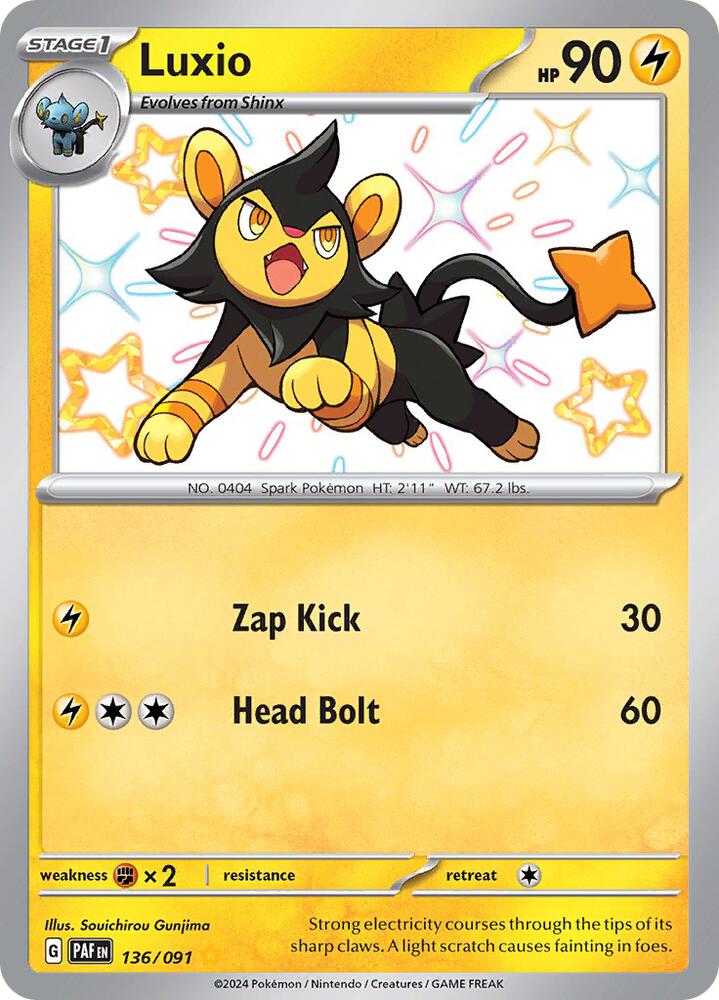 Luxio 136/091 NM