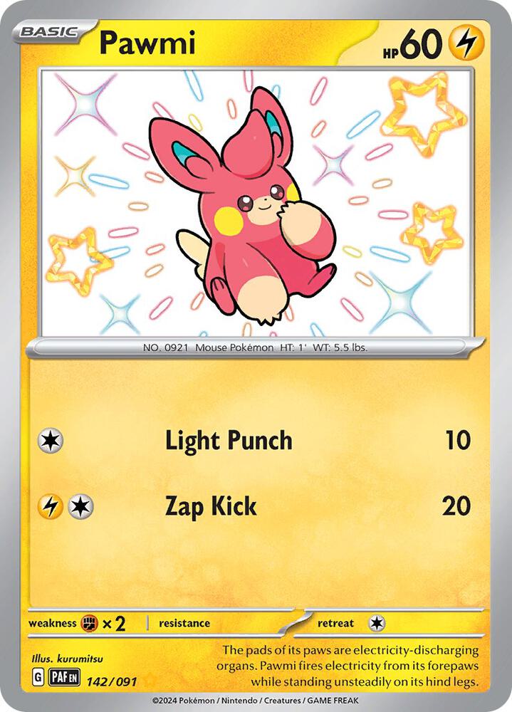 Pawmi 142/091 NM