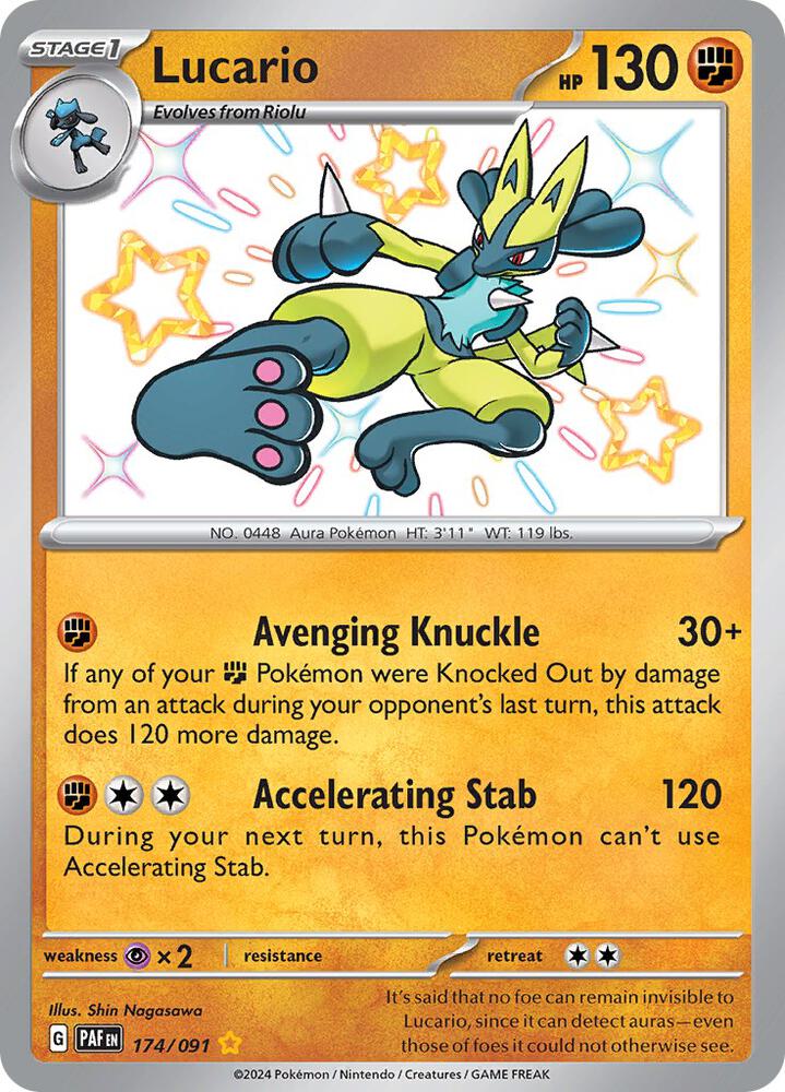 Lucario 174/091 NM