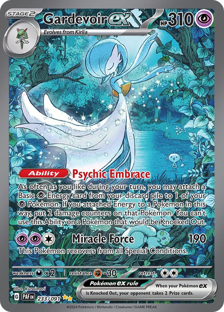 Gardevoir ex 233/091 NM