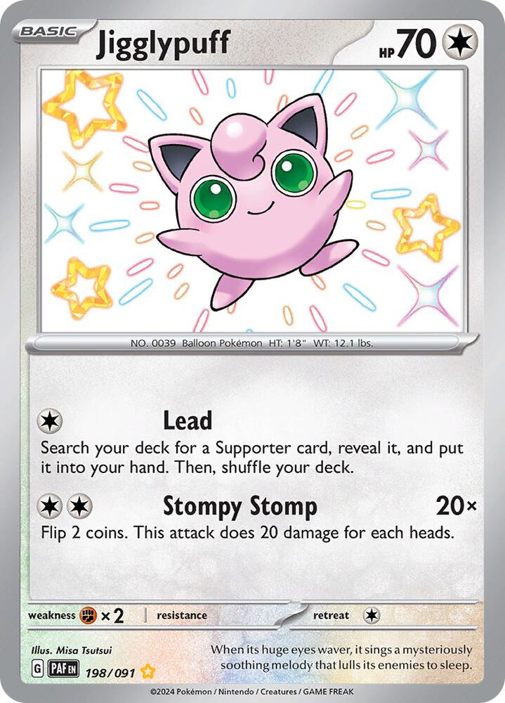 Jigglypuff 198/091 NM