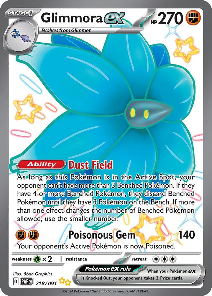 Glimmora ex 218/091 NM