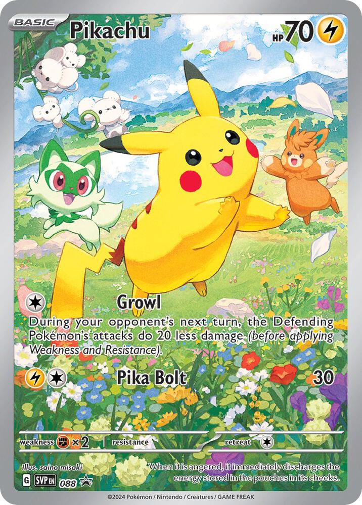 Pikachu 088 NM