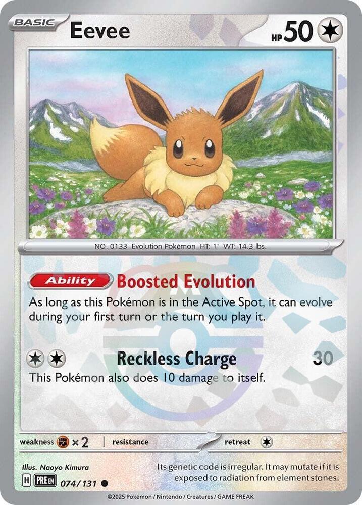 Eevee (Master Ball Pattern) 074/131 NM