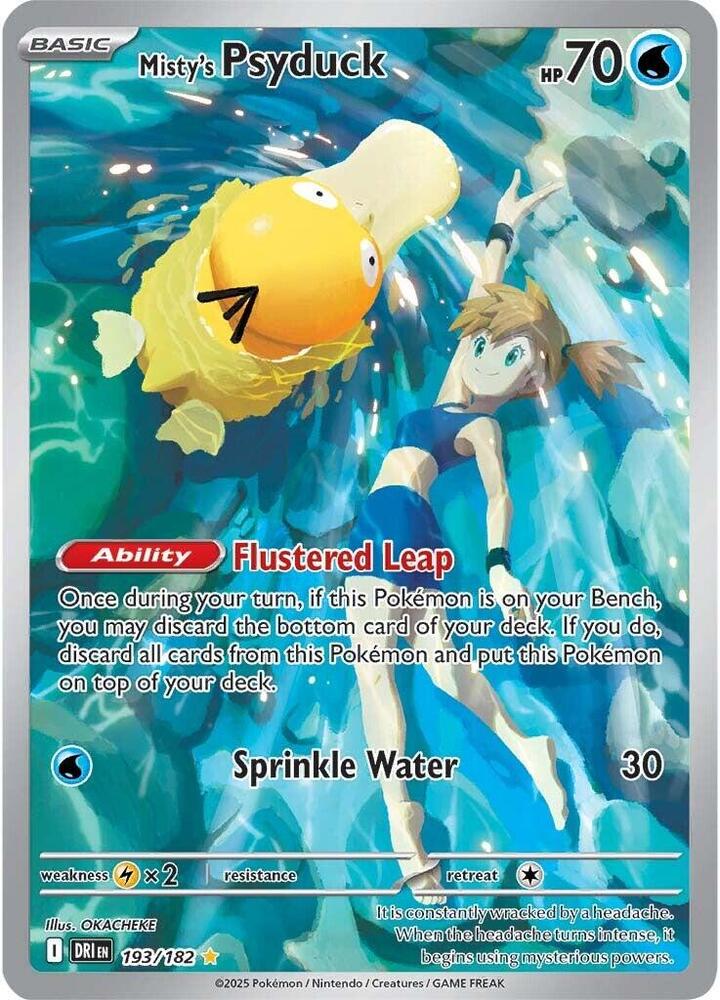 Misty's Psyduck 193/182 NM