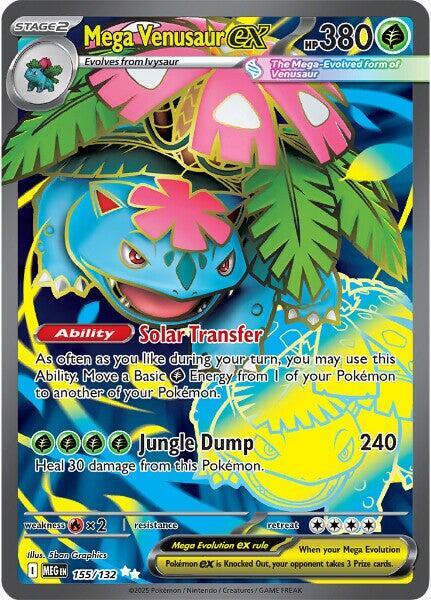 Mega Venusaur ex 155/132 NM