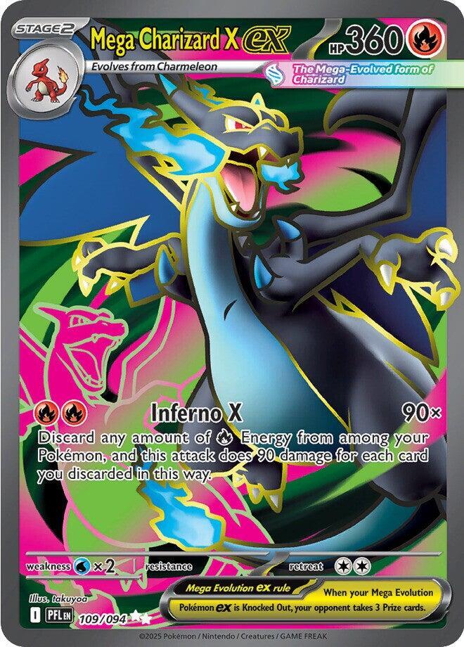 Mega Charizard X ex 109/094 NM