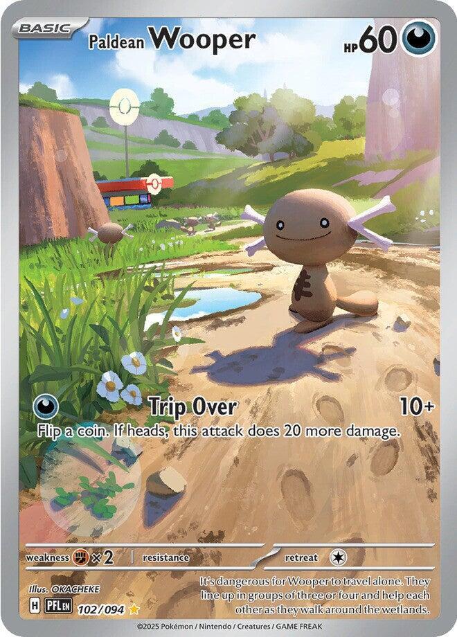 Paldean Wooper 102/094 NM