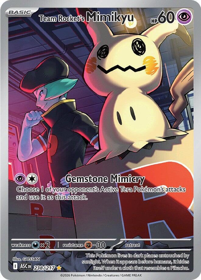 Team Rocket's Mimikyu 238/217 NM