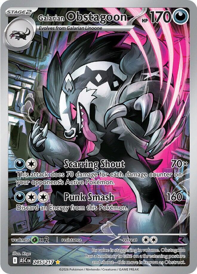 Galarian Obstagoon 245/217 NM