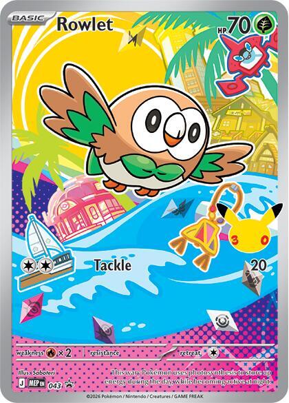 Rowlet 043 NM