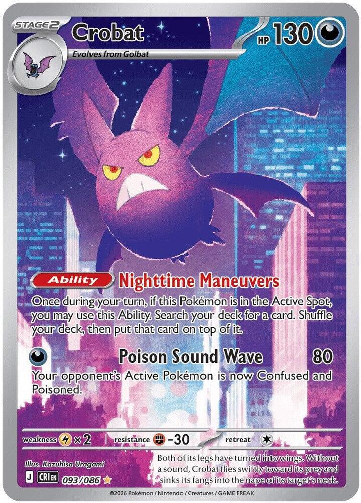 Crobat 093/086 NM