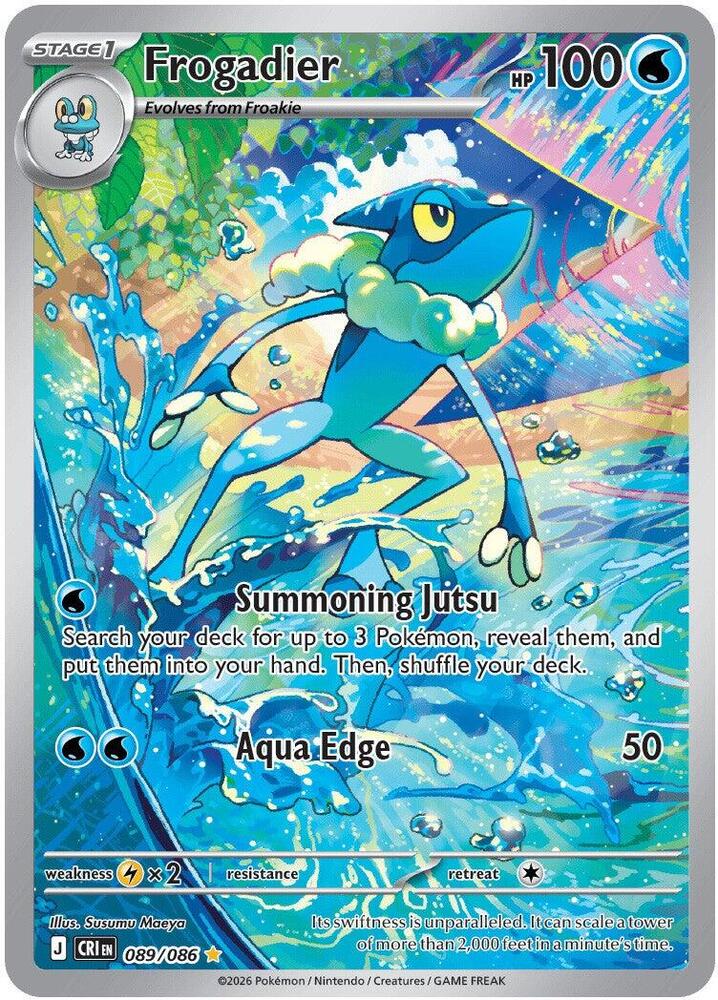 Frogadier 089/086 NM