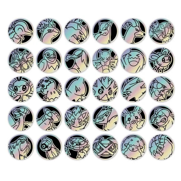 Pokemon Chinese Chasing Glory Coin Set