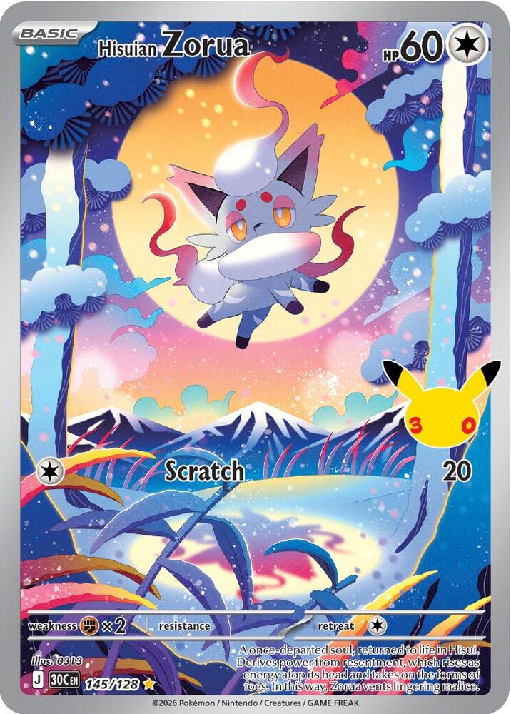 Hisuian Zorua 145/128 NM
