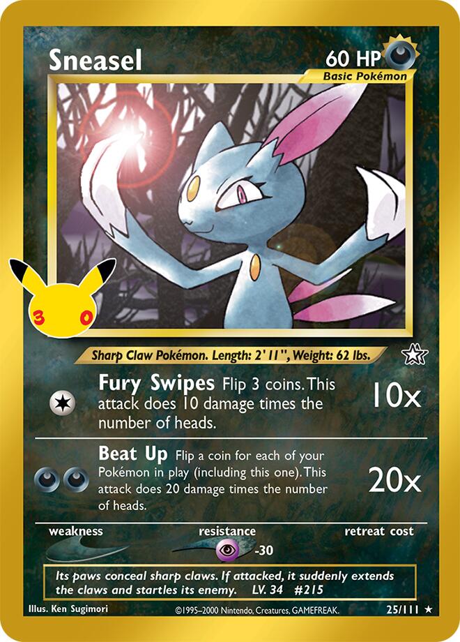 Sneasel 25/111 NM