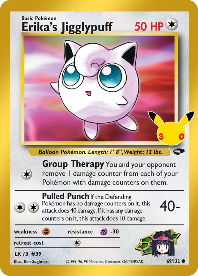 Erika's Jigglypuff 69/132 NM