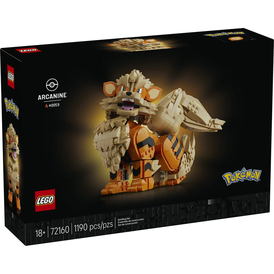 Pokémon Lego Arcanine Set