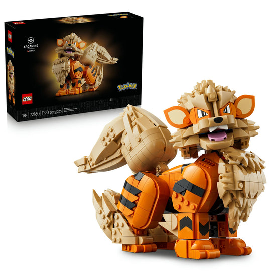 Pokémon Lego Arcanine Set