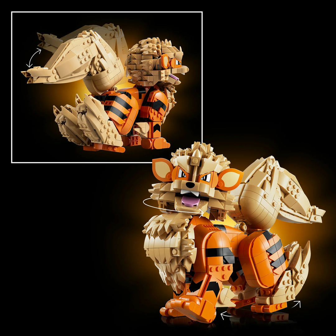 Pokémon Lego Arcanine Set