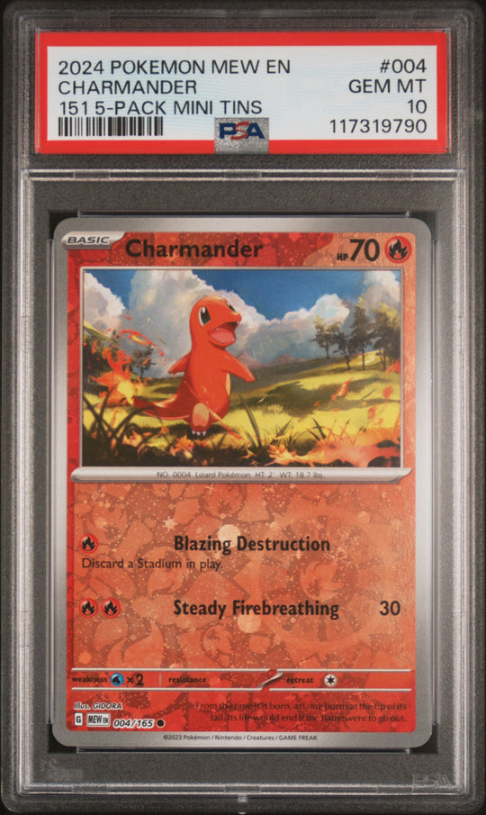 Charmander 004 PSA 10