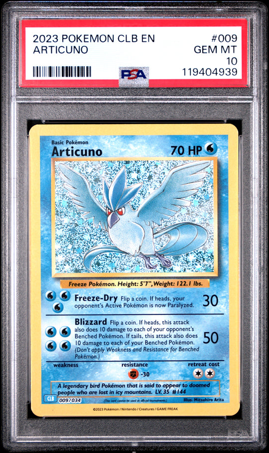 Articuno 009 PSA 10