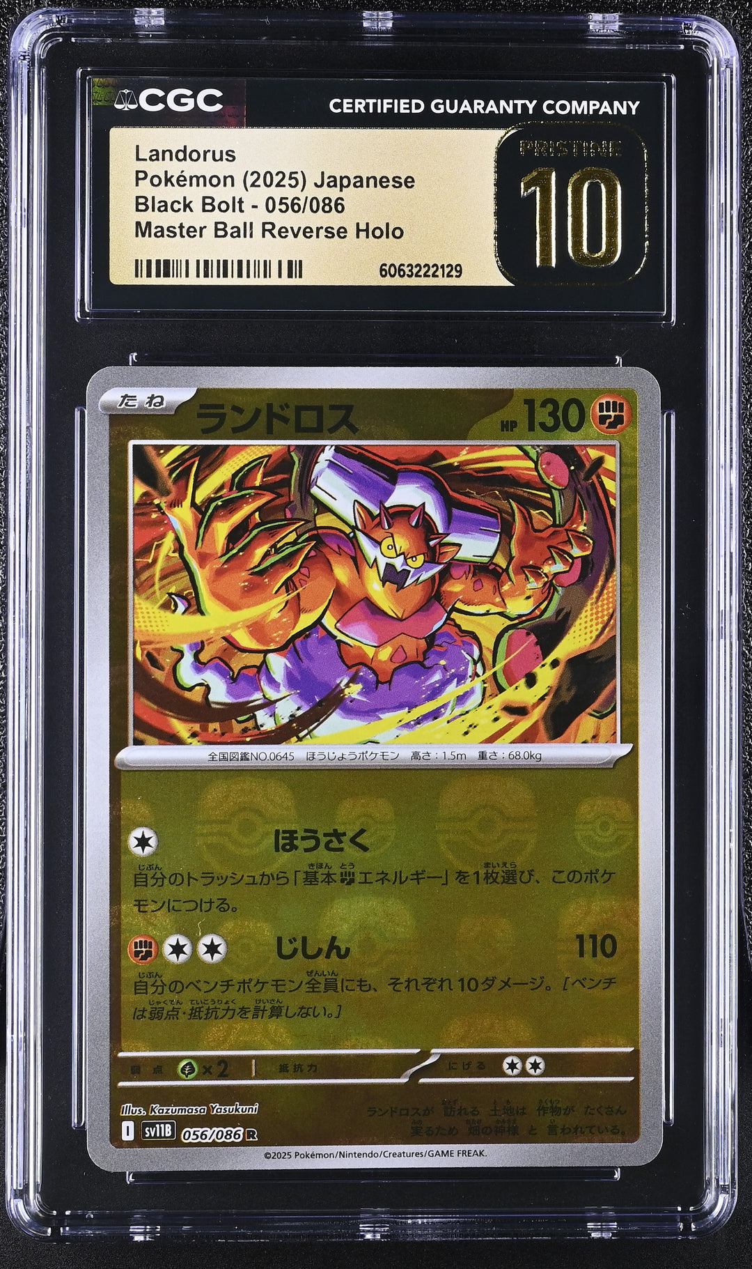 Landorus 056/086 CGC 10