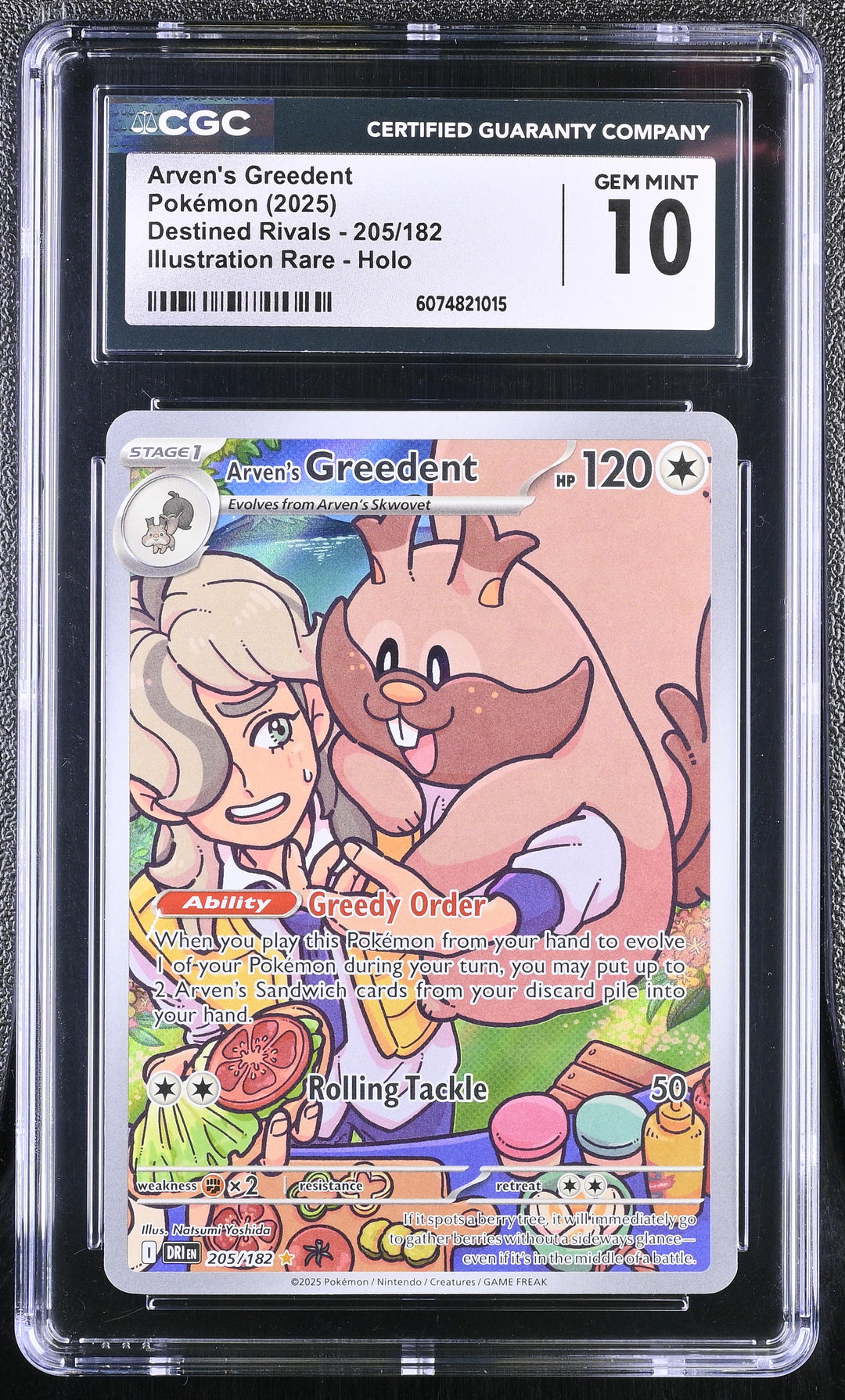 Arven'S Greedent 205/182 CGC 10