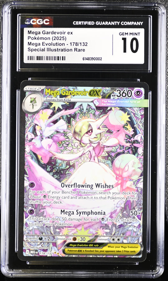 Mega Gardevoir Ex 178/132 CGC 10