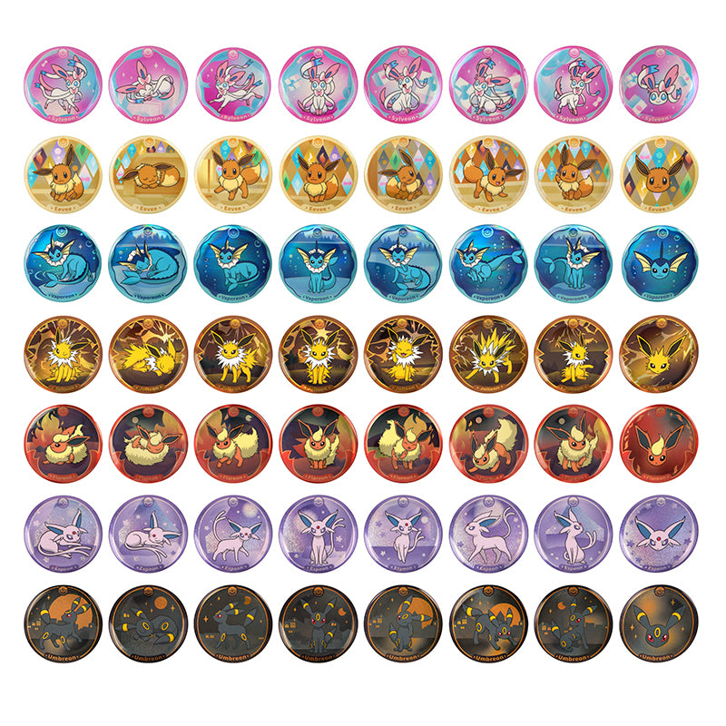 Pokemon Chinese Terastal Gathering Badge Set